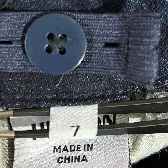 Hudson Girls Denim Blue Shorts Size 7 - Picture 5 of 8